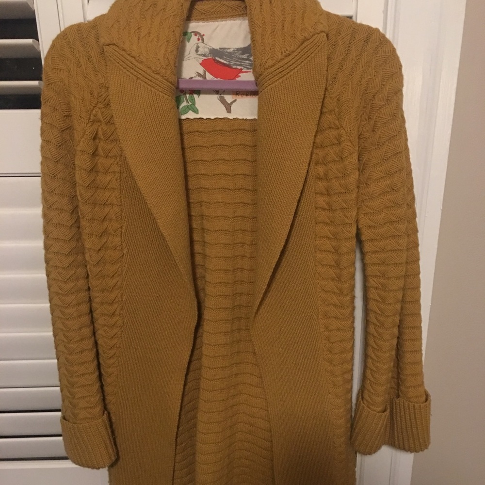 Anthropologie long cardigan